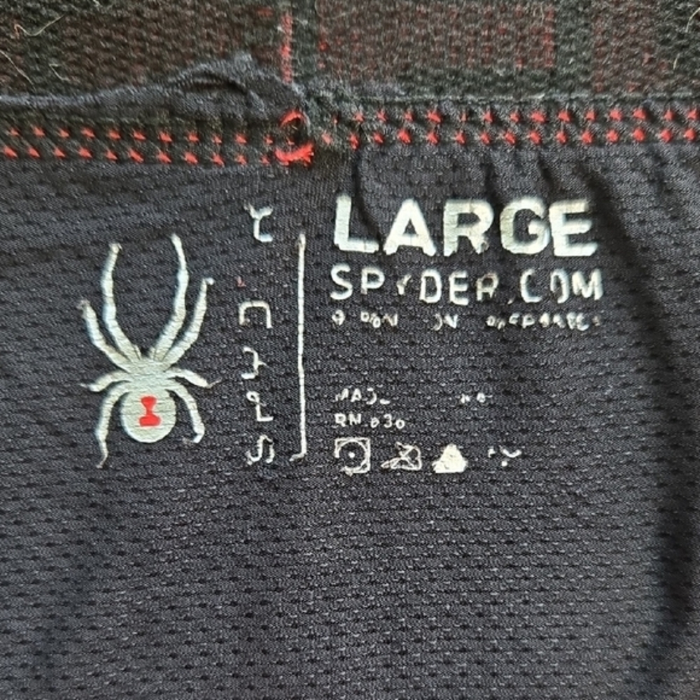 Spyder Men's Black and Red Boxer Briefs - Picture 2 of 4